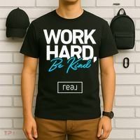 Real Broker Work Hard Be Kind Core Value T-Shirt thumb 6