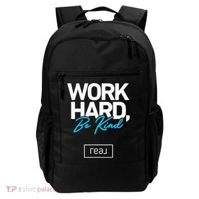 Real Broker Work Hard Be Kind Core Value Backpack