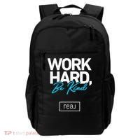 Real Broker Work Hard Be Kind Core Value Backpack thumb 0