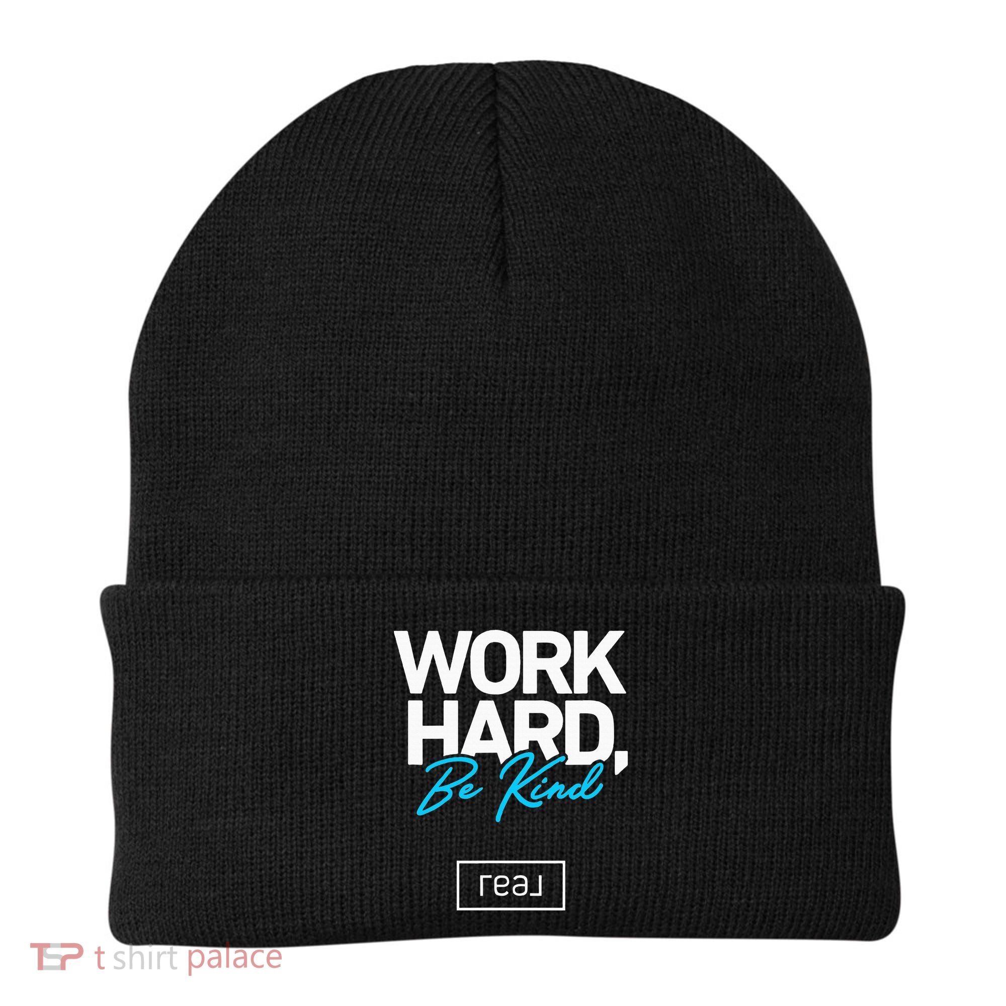 Real Broker Work Hard Be Kind Core Value Beanie