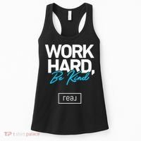 Real Broker Work Hard Be Kind Core Value Women's Tank Top thumb 0