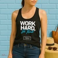 Real Broker Work Hard Be Kind Core Value Women's Tank Top thumb 2