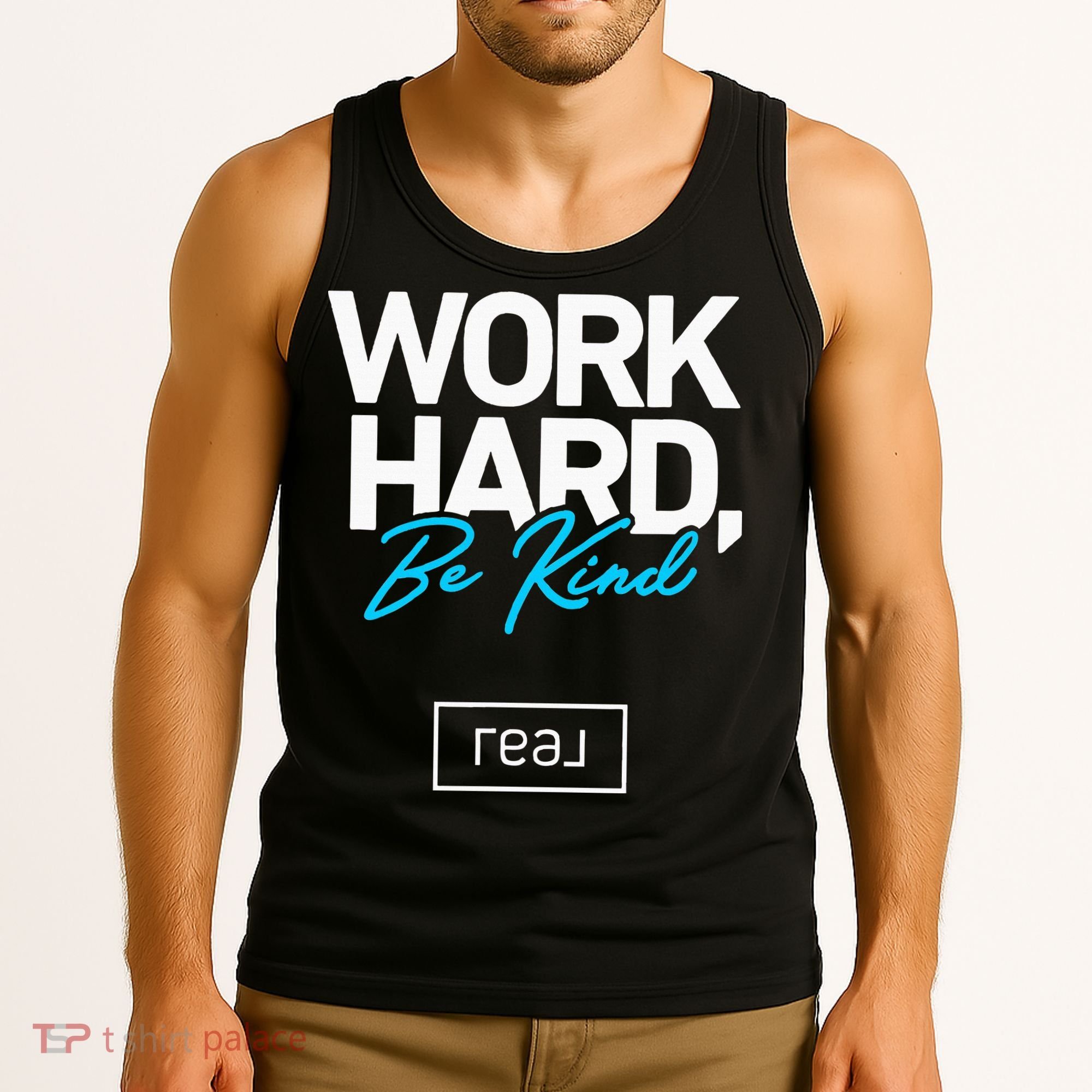 Real Broker Work Hard Be Kind Core Value Tank Top
