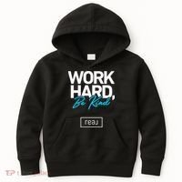Real Broker Work Hard Be Kind Core Value Kids Hoodie thumb 0