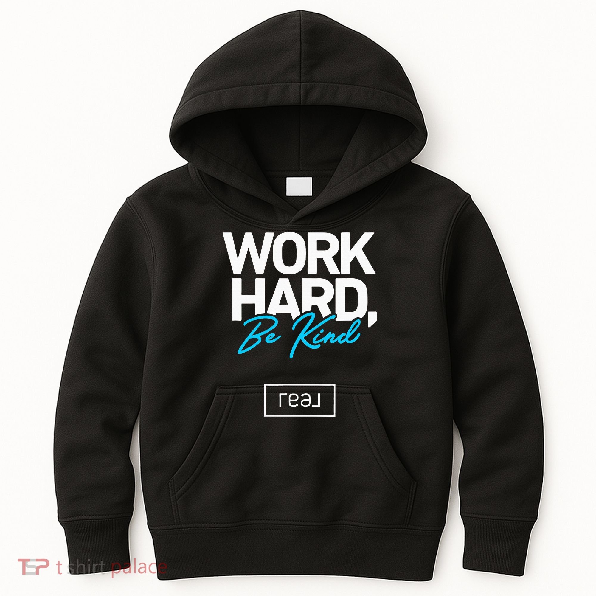 Real Broker Work Hard Be Kind Core Value Kids Hoodie