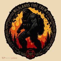 Retro Bigfoot Wildland Firefighter Sasquatch Fireman Tote Bag thumb 4