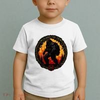 Retro Bigfoot Wildland Firefighter Sasquatch Fireman Toddler T-Shirt thumb 2