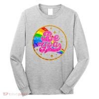 Retro Be You Rainbow Emblem Long Sleeve Shirt thumb 0