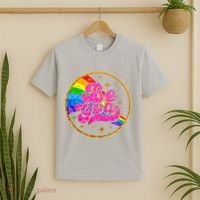 Retro Be You Rainbow Emblem T-Shirt thumb 2