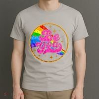 Retro Be You Rainbow Emblem T-Shirt thumb 3