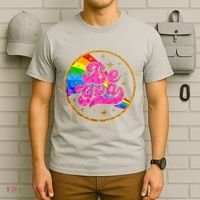 Retro Be You Rainbow Emblem T-Shirt thumb 6