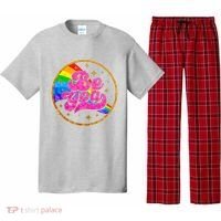 Retro Be You Rainbow Emblem Pajama Set thumb 0