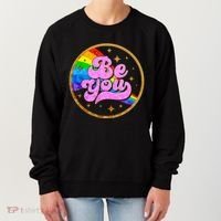 Retro Be You Rainbow Emblem Women's Sweatshirt thumb 0