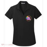 Retro Be You Rainbow Emblem Women's Dry Zone Grid Polo thumb 0