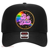 Retro Be You Rainbow Emblem Hat thumb 0