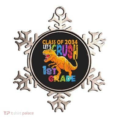 Ready Crush 1st Grade Dinosaur First Back To School Boy Ornament