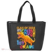 Ready Crush 1st Grade Dinosaur First Back To School Boy Tote Bag thumb 0