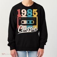 Retro Classic 1985 Birthday Cassette Tape Women's Sweatshirt thumb 0