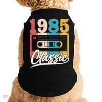 Retro Classic 1985 Birthday Cassette Tape Doggie Tank thumb 0
