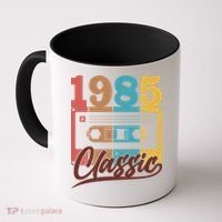 Retro Classic 1985 Birthday Cassette Tape Coffee Mug thumb 0