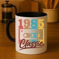 Retro Classic 1985 Birthday Cassette Tape Coffee Mug thumb 4