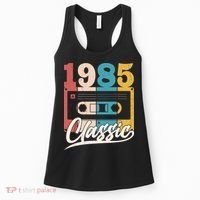 Retro Classic 1985 Birthday Cassette Tape Women's Tank Top thumb 0