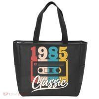 Retro Classic 1985 Birthday Cassette Tape Tote Bag thumb 0