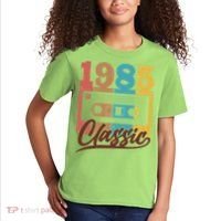 Retro Classic 1985 Birthday Cassette Tape Kids T-Shirt thumb 2