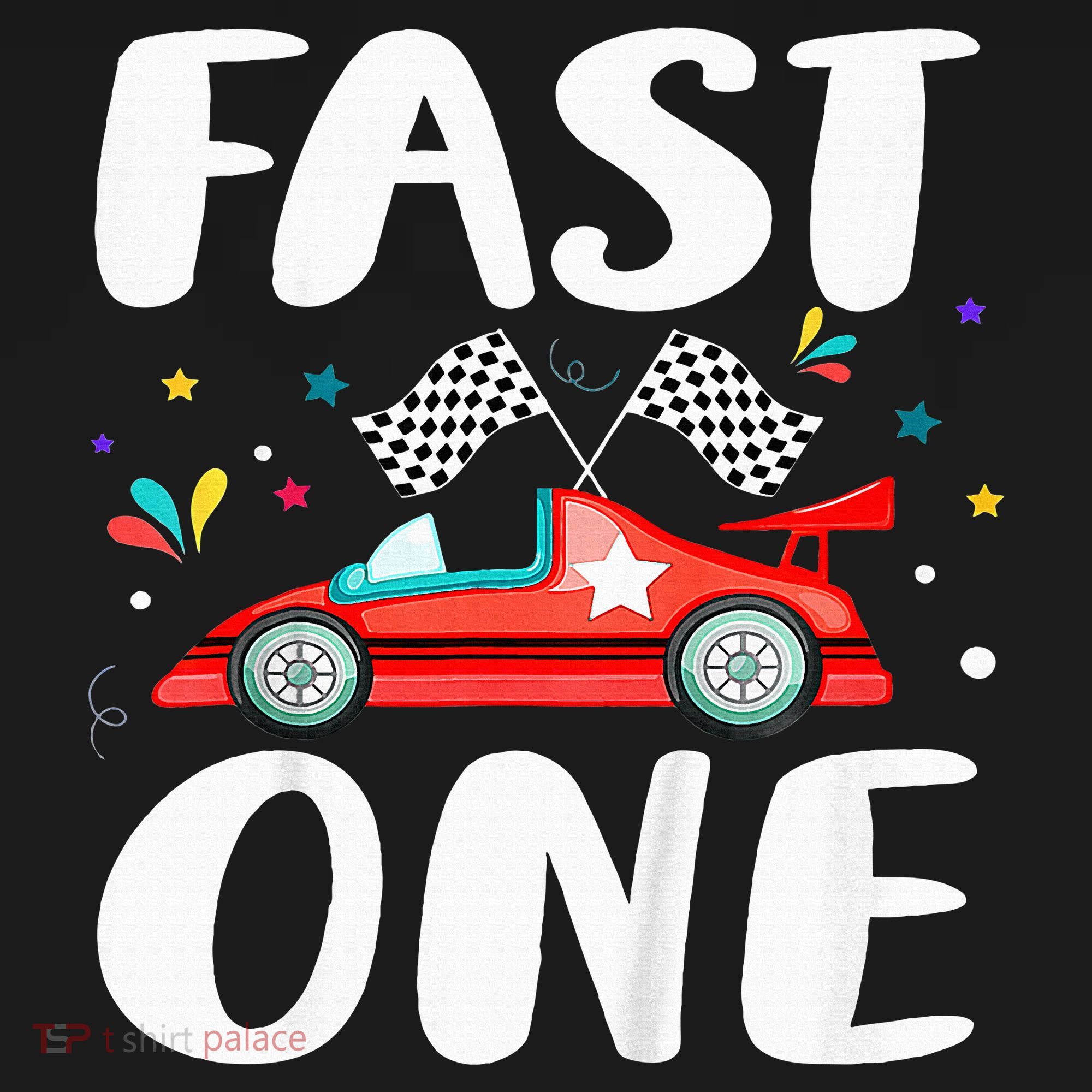 Race Car 1st Birthday Fast One This Little Racer Is One Year Women's Hoodie
