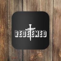 Redeemed Collection 3 Nails Cross Jesus Christ Christian Catholic Coaster thumb 0