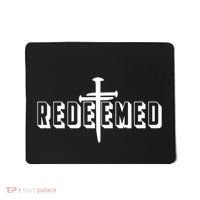 Redeemed Collection 3 Nails Cross Jesus Christ Christian Catholic Mousepad thumb 0