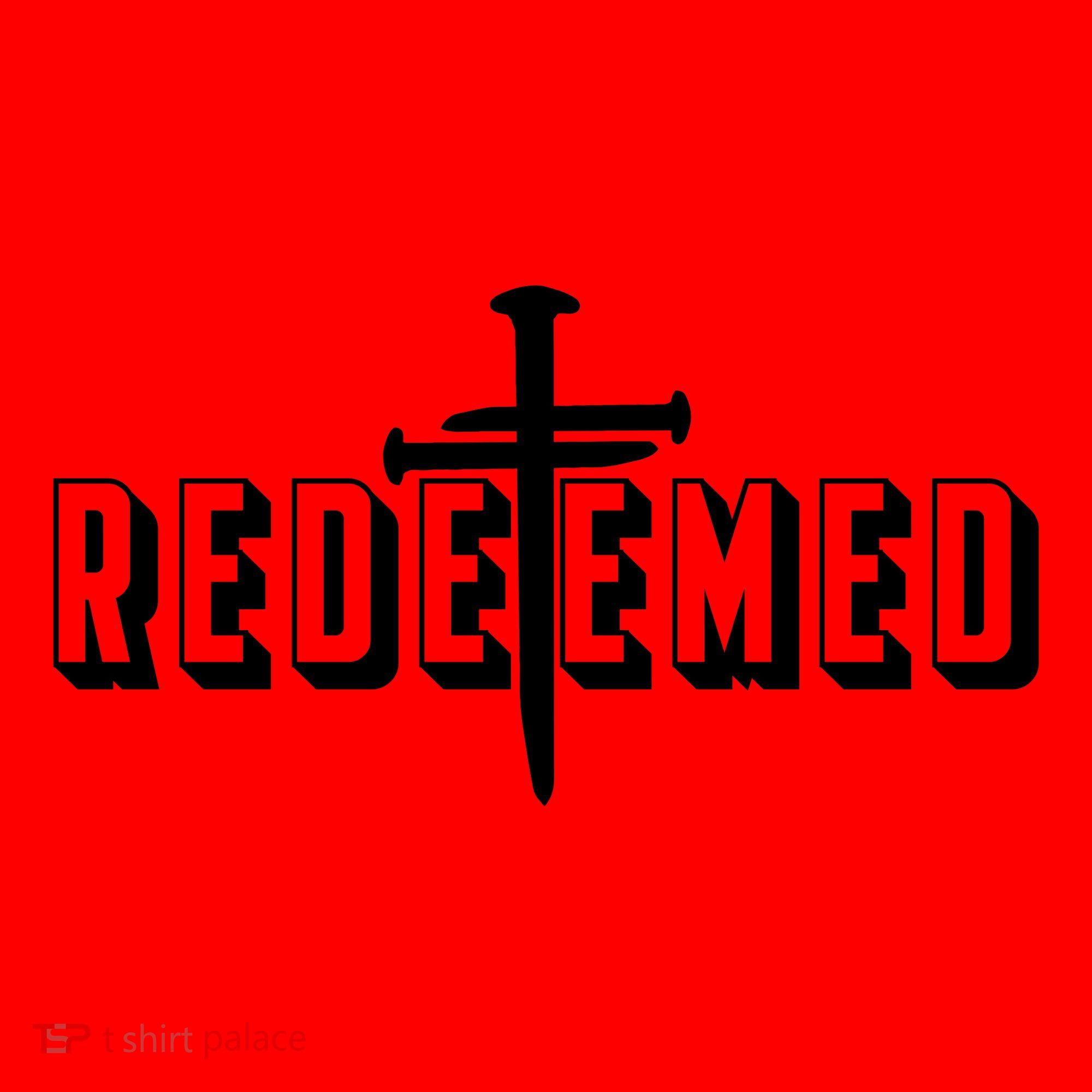 Redeemed Collection 3 Nails Cross Jesus Christ Christian Catholic Santa Hat