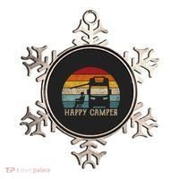Rv Camping 70s 80s Retro Happy Camper Cool Gift Ornament thumb 0