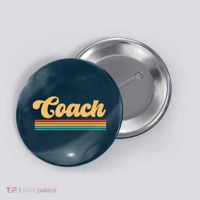 Retro Coach Apparel Coach Button