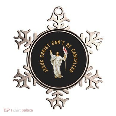 Roman Catholic Anti Cancel Culture Ornament