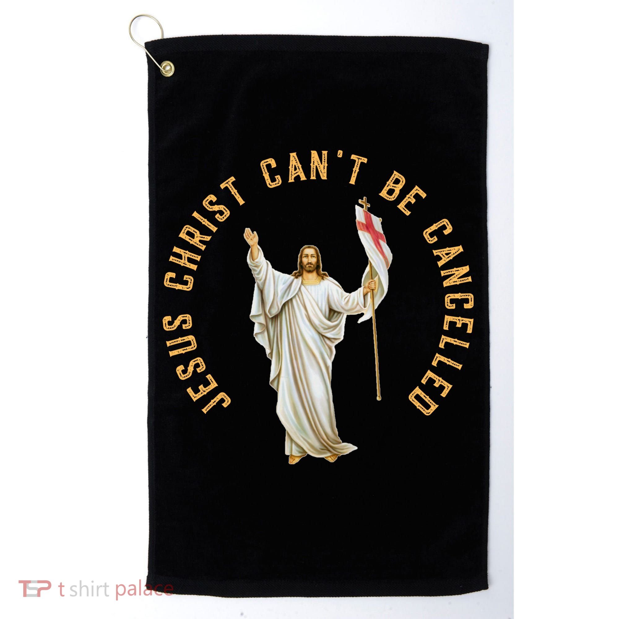 Roman Catholic Anti Cancel Culture Golf Towel
