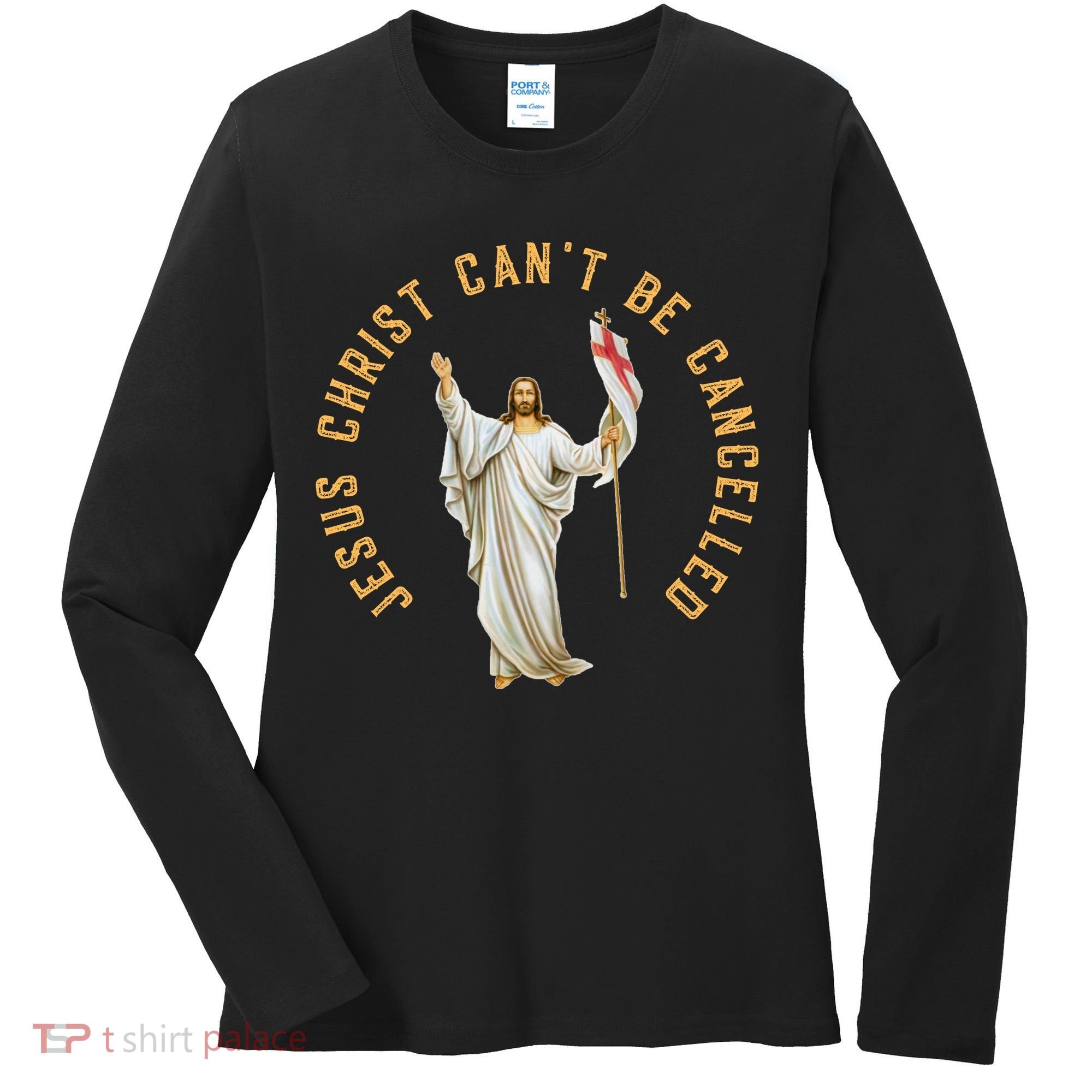 Roman Catholic Anti Cancel Culture Women's Long Sleeve Shirt
