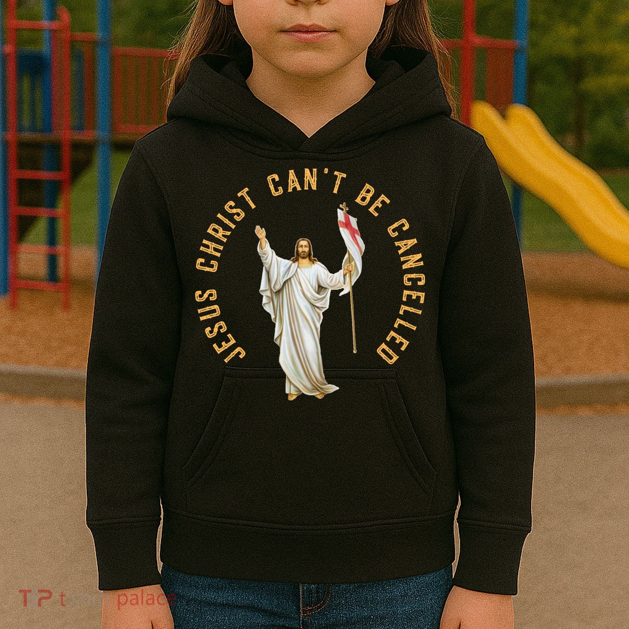 Roman Catholic Anti Cancel Culture Kids Hoodie