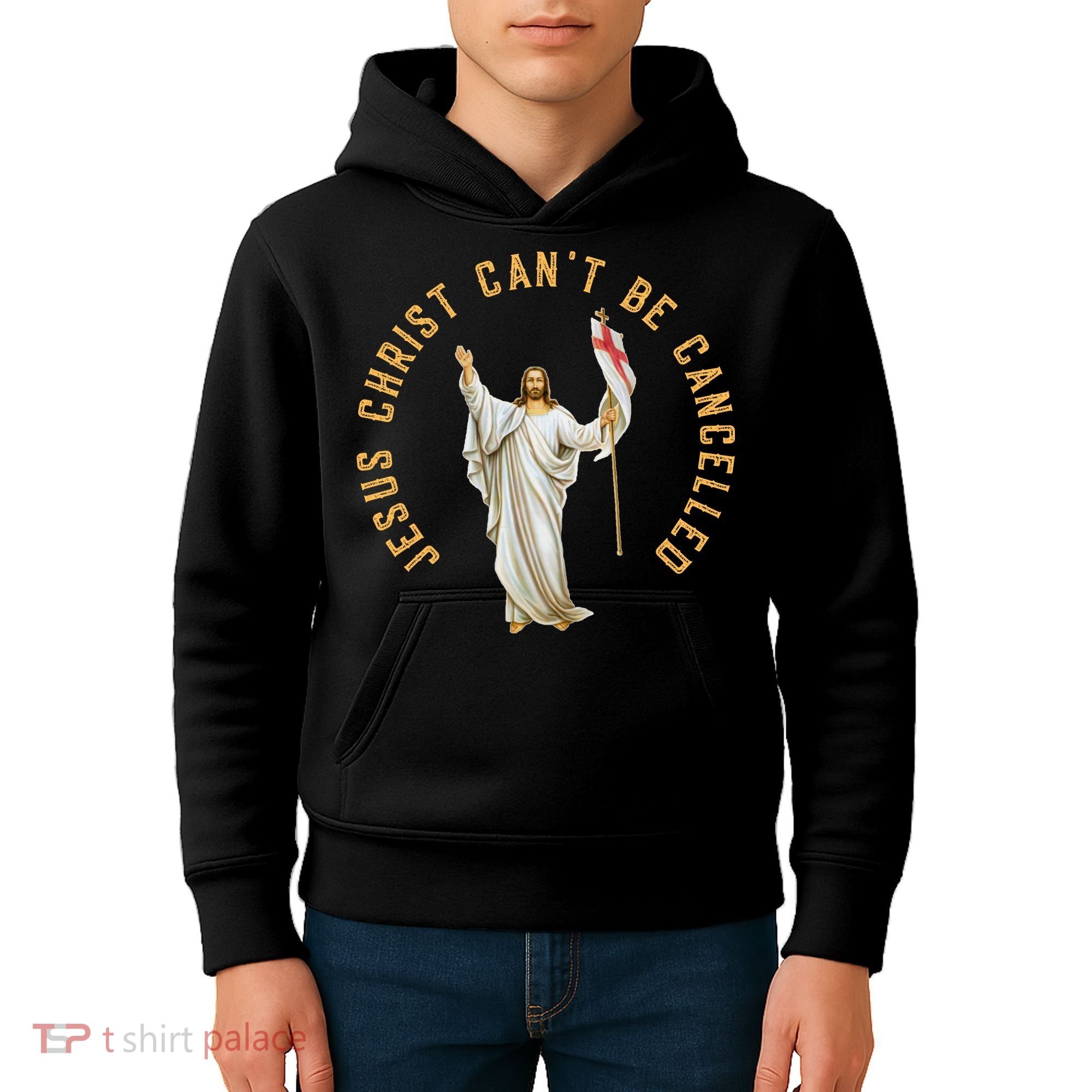 Roman Catholic Anti Cancel Culture Kids Hoodie