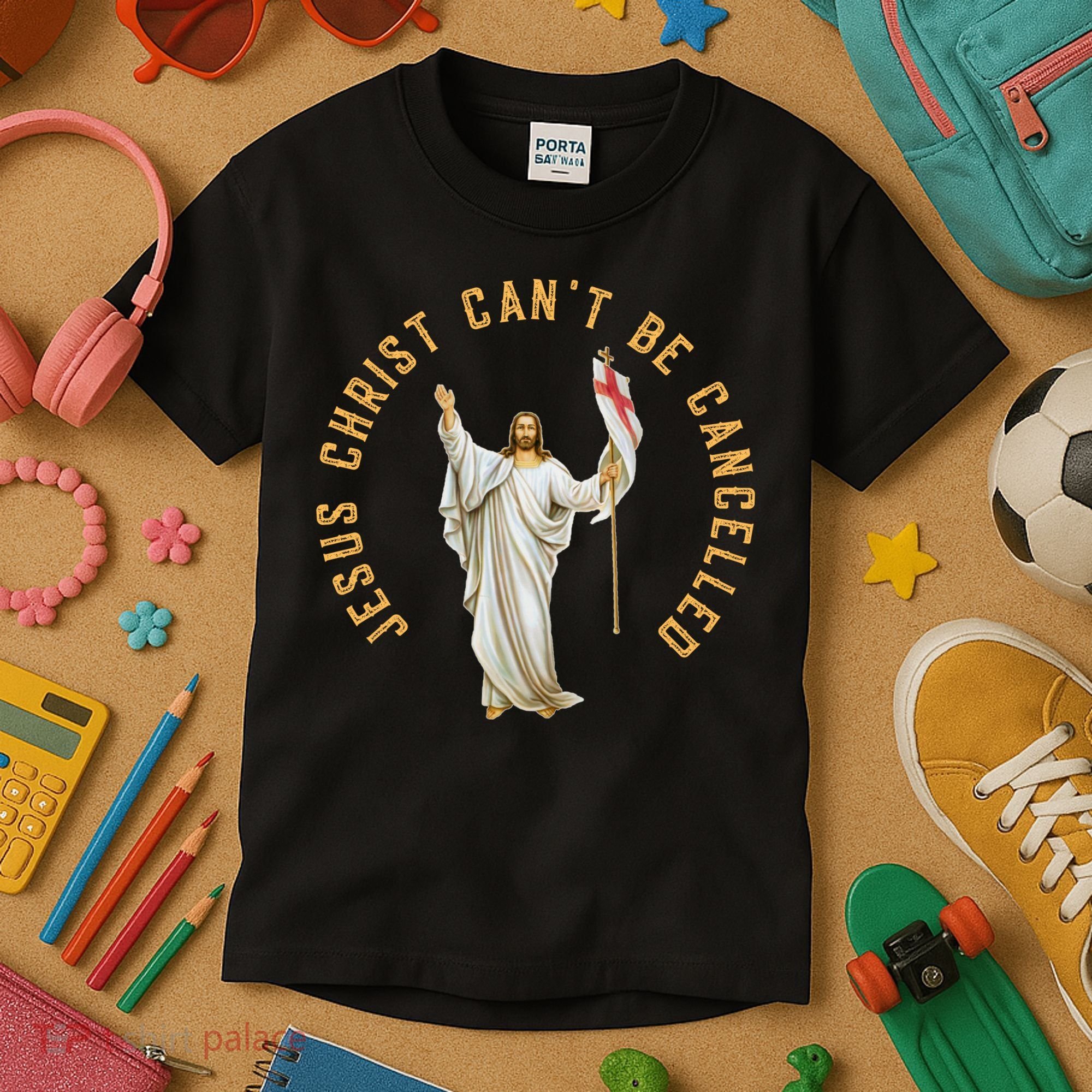 Roman Catholic Anti Cancel Culture Kids T-Shirt