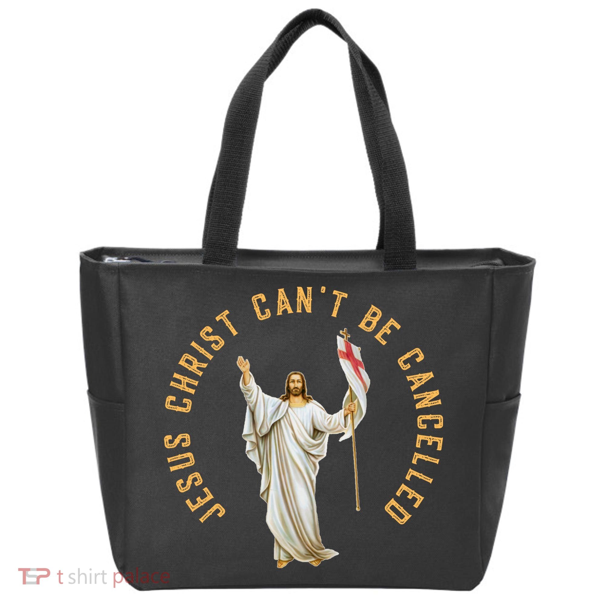 Roman Catholic Anti Cancel Culture Tote Bag