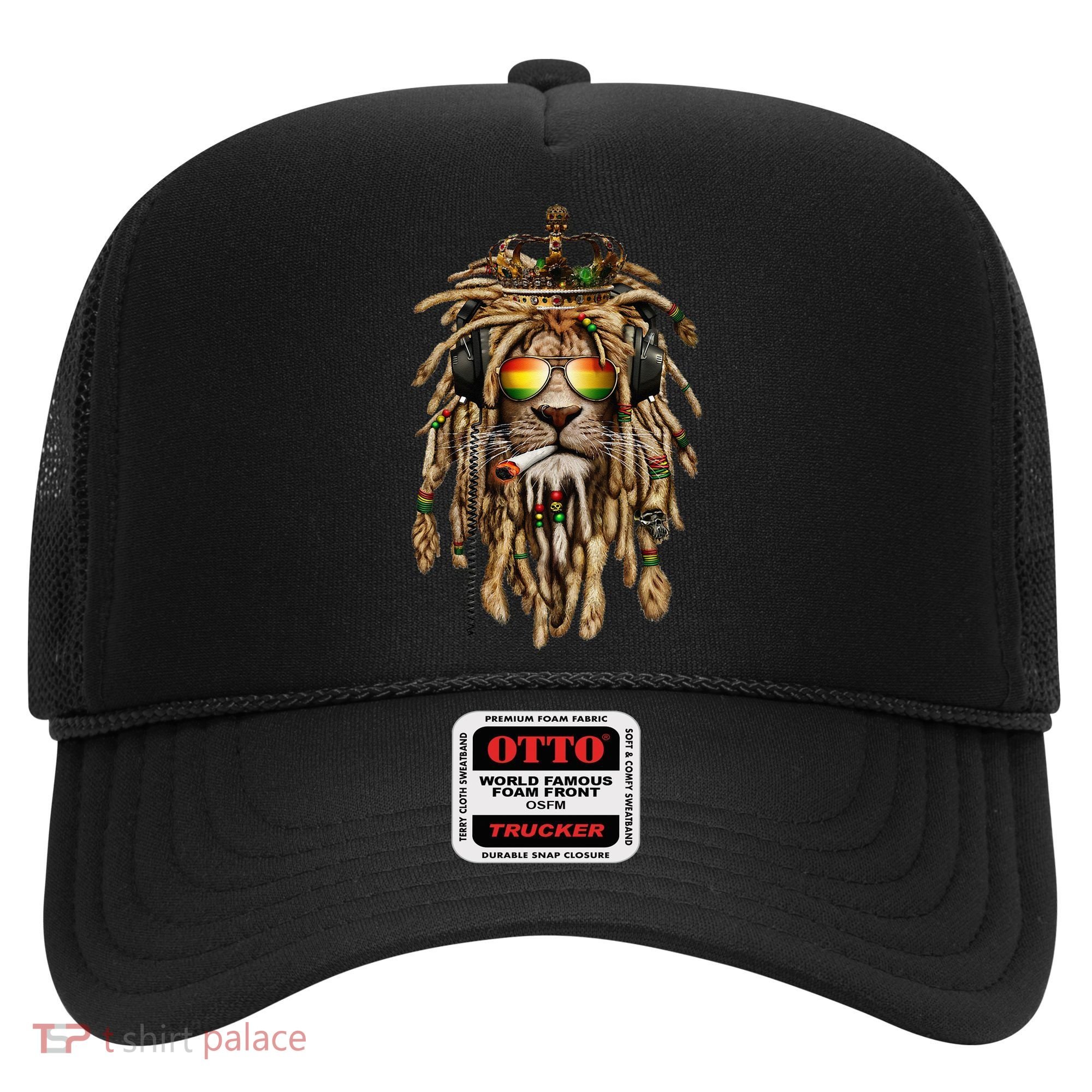 Rastafarian clothing and Reggae apparel with Reggae Lion Hat