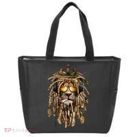 Rastafarian clothing and Reggae apparel with Reggae Lion Tote Bag thumb 0
