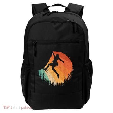 Rock Climbing Art Mountain Climber Bouldering Backpack