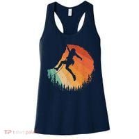Rock Climbing Art Mountain Climber Bouldering Women's Tank Top thumb 0