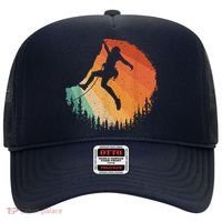 Rock Climbing Art Mountain Climber Bouldering Hat thumb 0