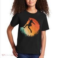 Rock Climbing Art Mountain Climber Bouldering Kids T-Shirt thumb 2