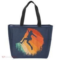 Rock Climbing Art Mountain Climber Bouldering Tote Bag thumb 0