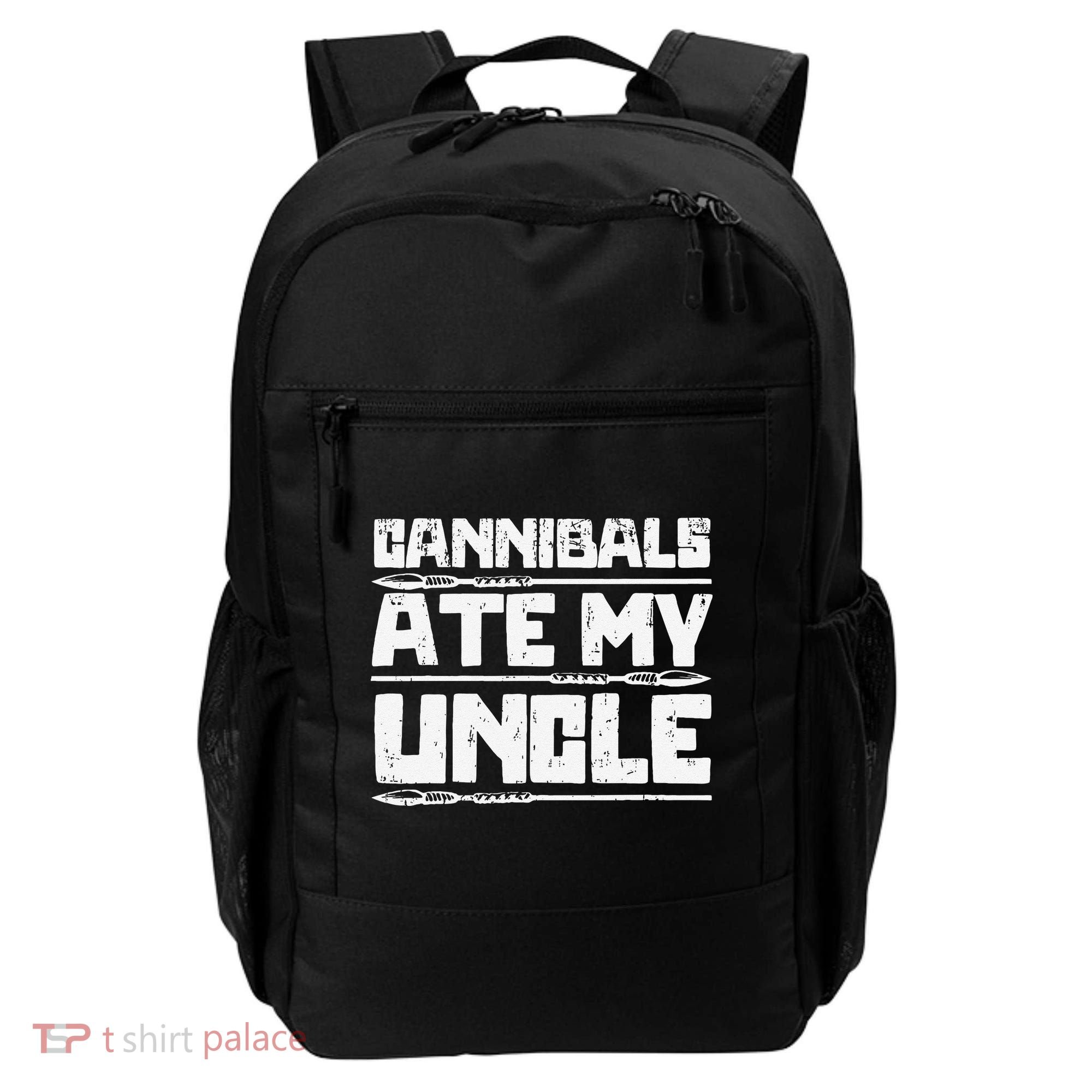 Retro Cannibals Ate My Uncle Joe Biden Satire Trump 2024 Backpack