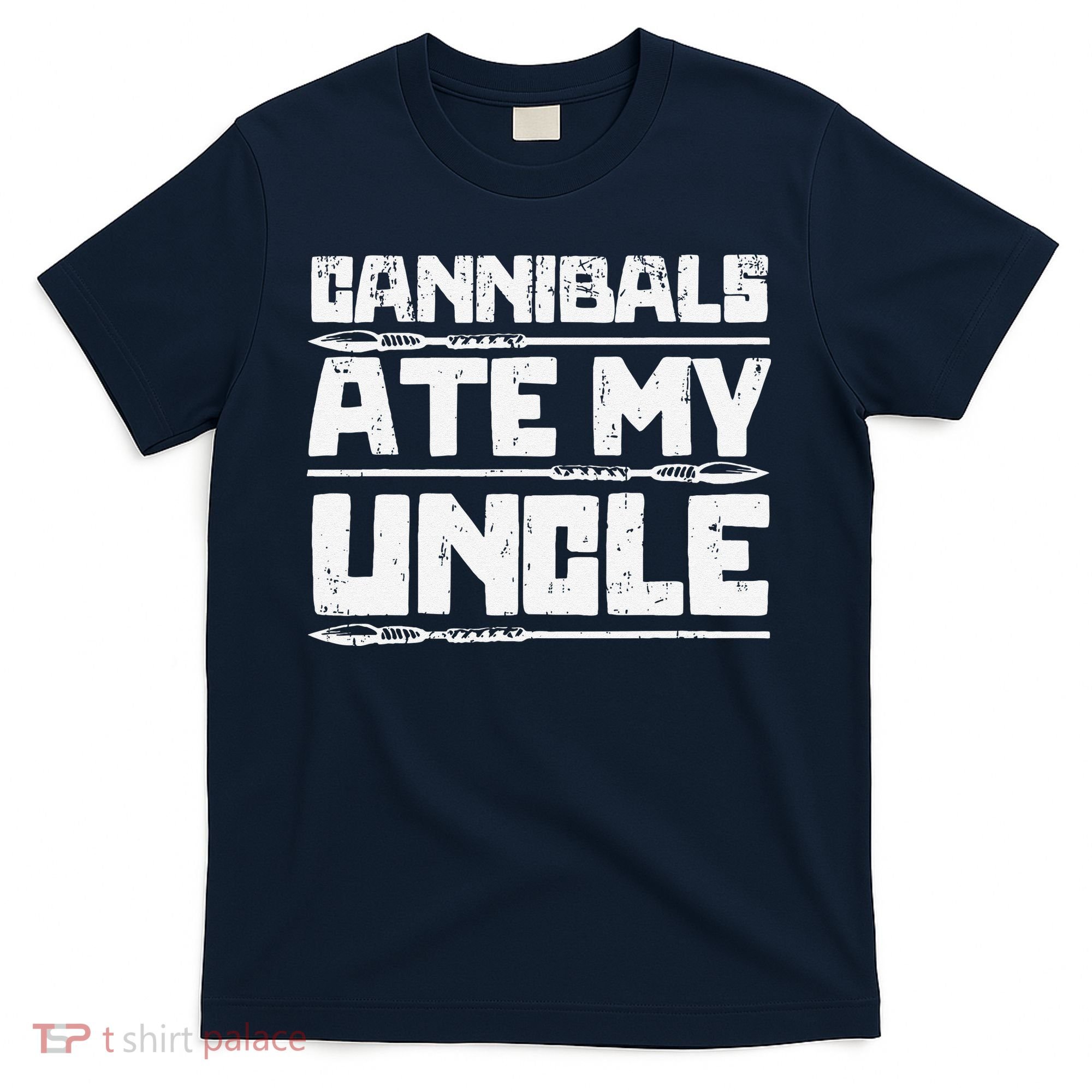 Retro Cannibals Ate My Uncle Joe Biden Satire Trump 2024 T-Shirt